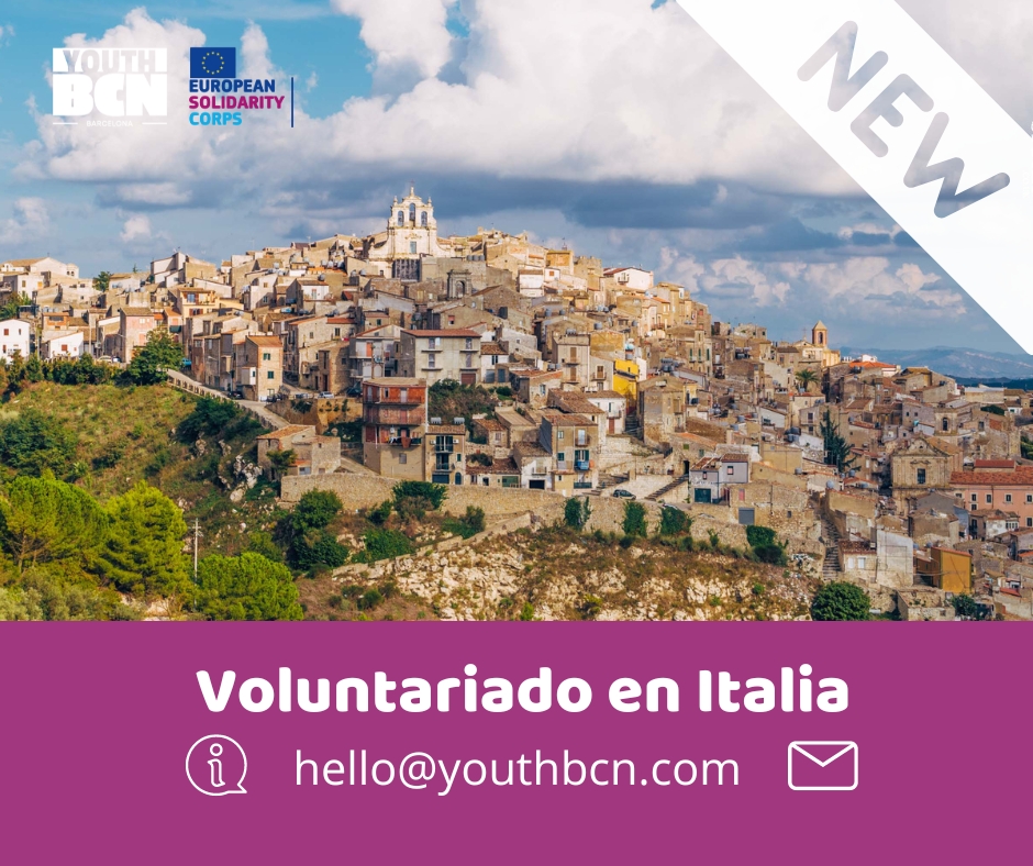 VOLUNTARIADO CES EN MILENA, SICILIA, ITALIA